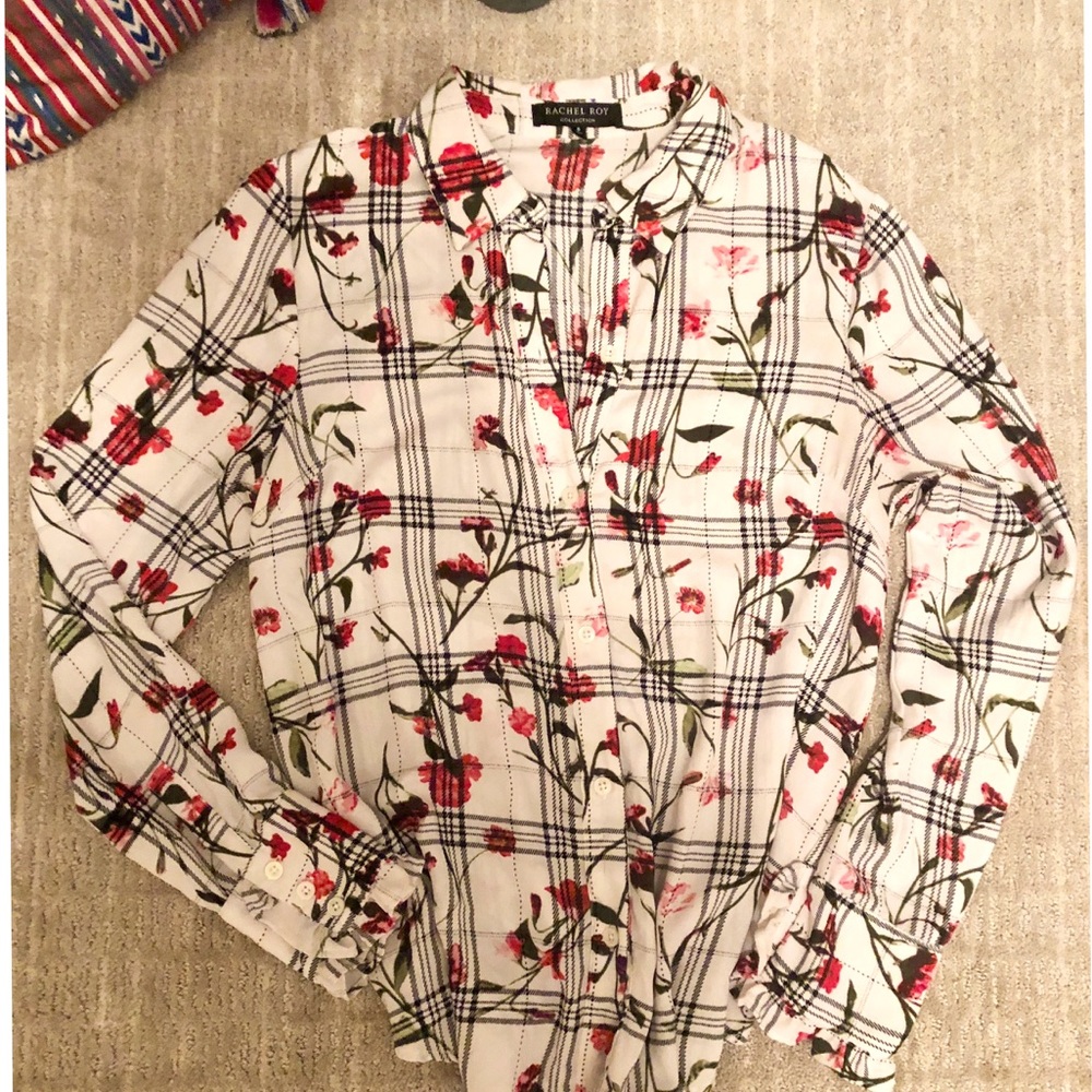 🛍 Rachel Roy Blouse. Size 8. NWOT.